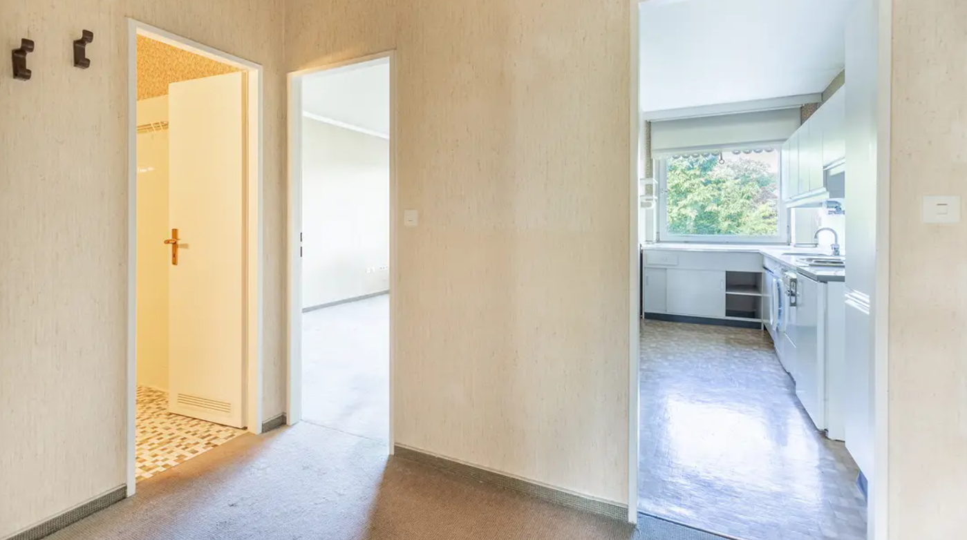 Flur vor der Modernisierung